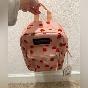 “New” Pink Strawberry Lunchbag